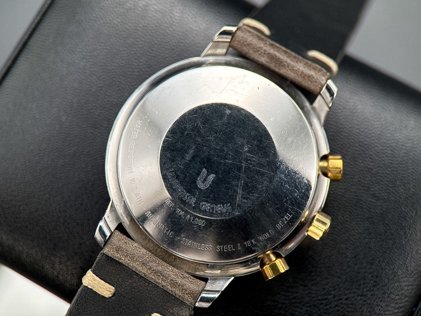 Universal Genève Tri-Compax 104.41.990 Cream Dial Automatic 39mm Watch5