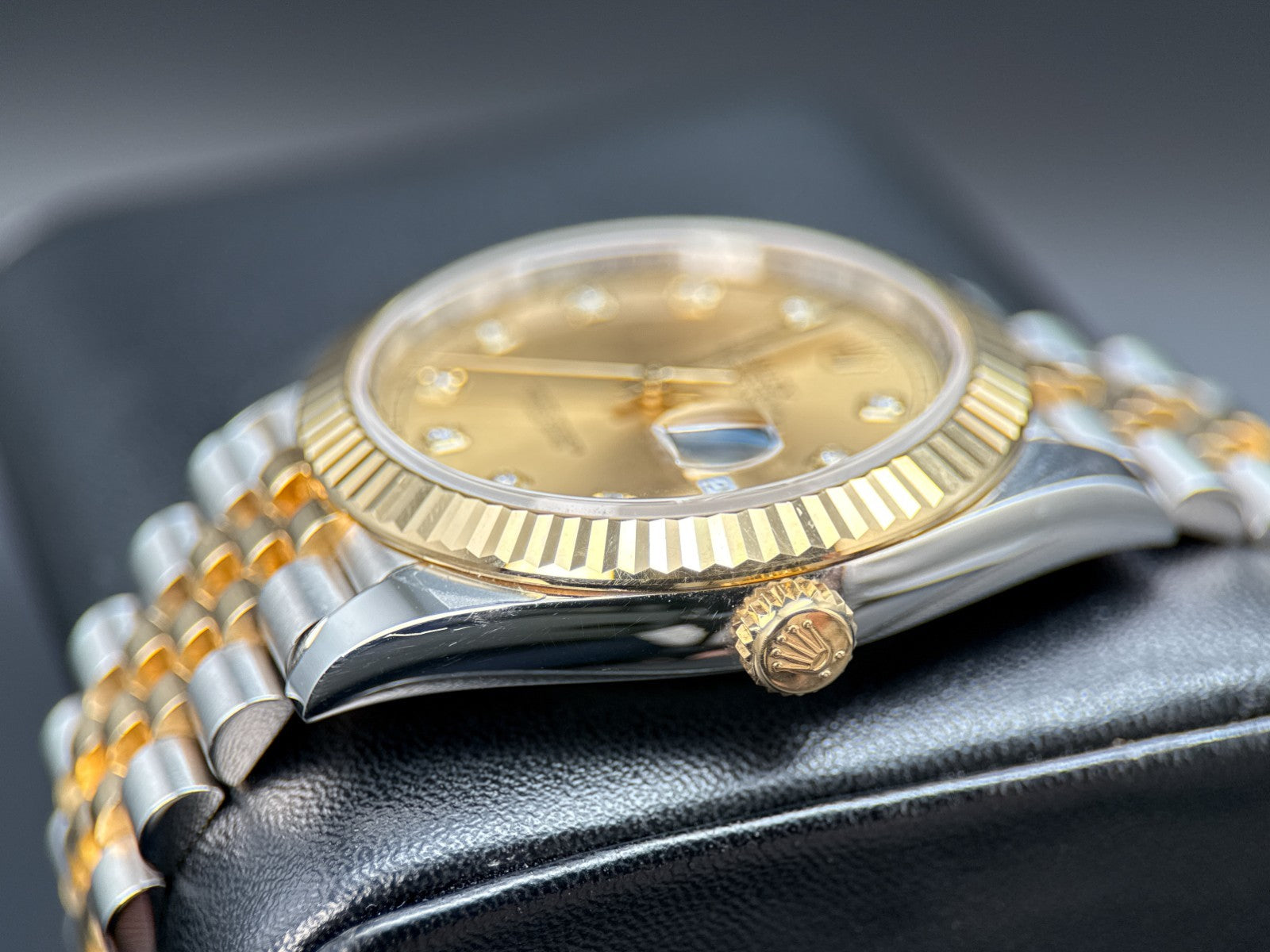 Rolex Datejust 126333 Champagne Diamond Dial 41mm Automatic Watch - 20241