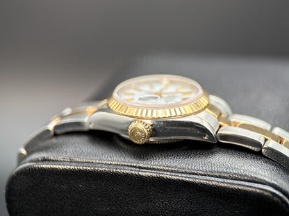 Rolex Lady-Datejust 69173 White Stick Dial Two-Tone Automatic 26mm Watch2
