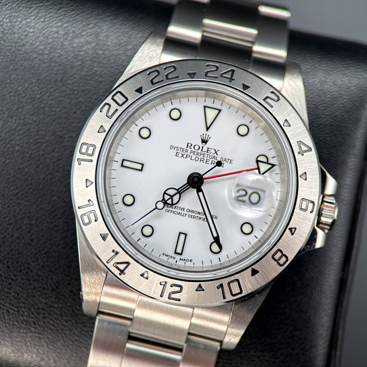 Rolex Explorer II 16570 White Polar Dial Steel Automatic 40mm Watch - 20000