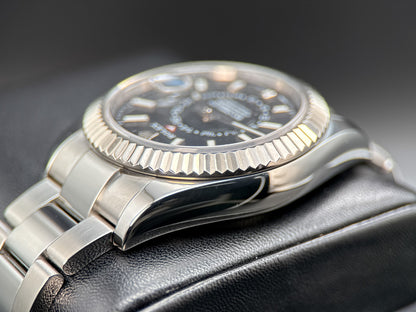 Rolex Sky-Dweller 326934 Black Dial Stainless Steel Automatic 42mm Watch - 20184