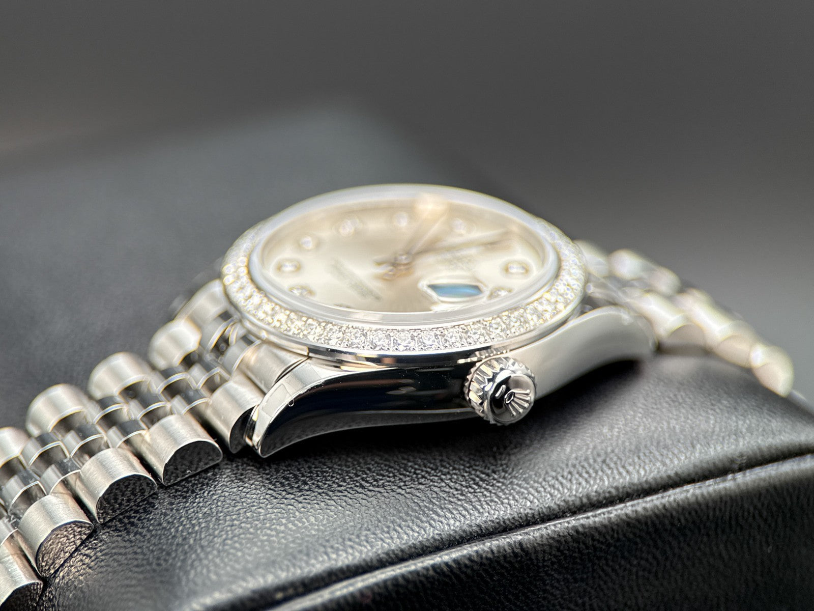 Rolex Datejust 278384RBR Silver Diamond Dial & Diamond Bezel 31mm Watch - 20261