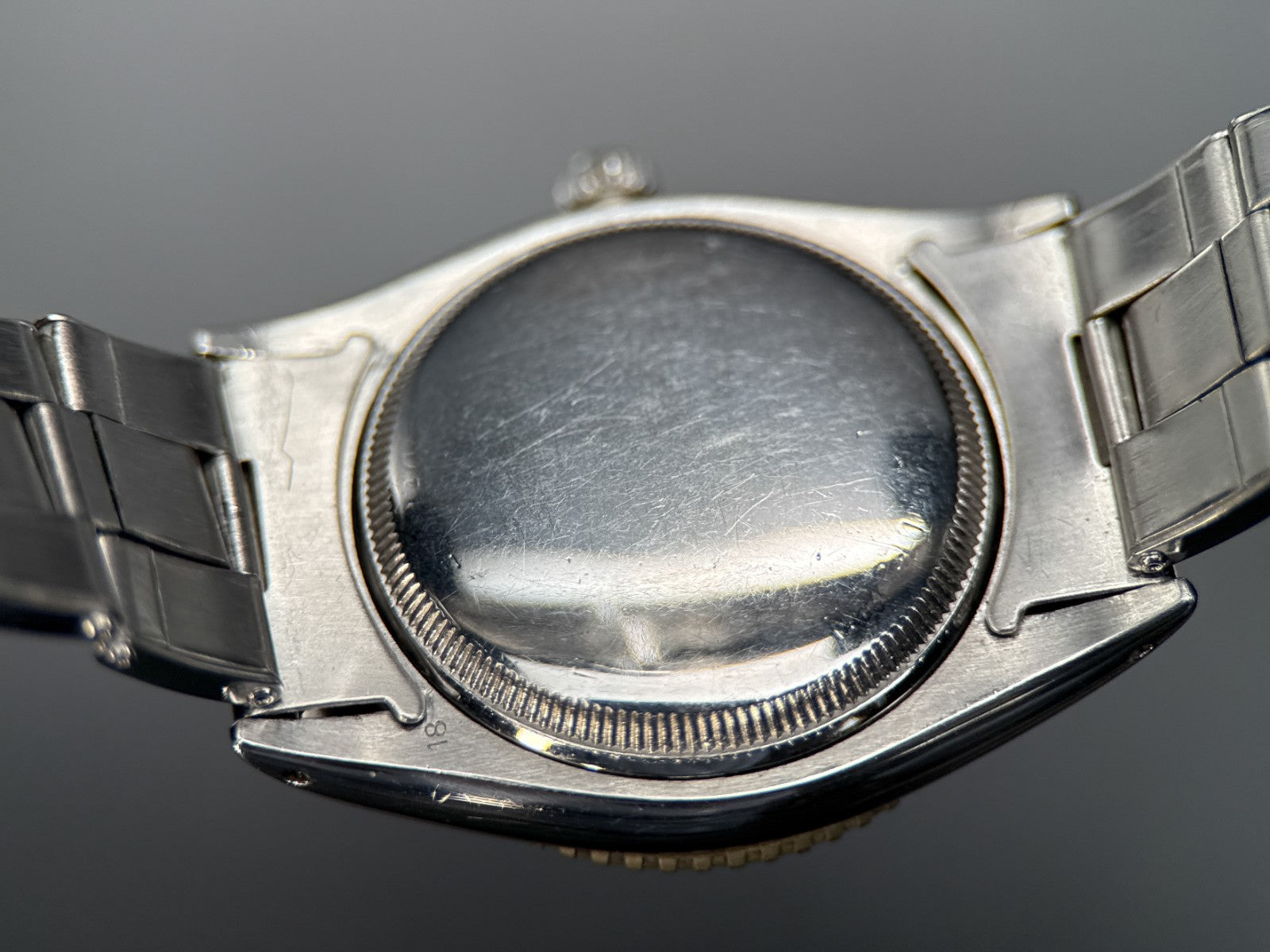 Vintage Rolex Turn-O-Graph 6202 Gilt Dial Automatic 36mm Stainless Steel Watch8