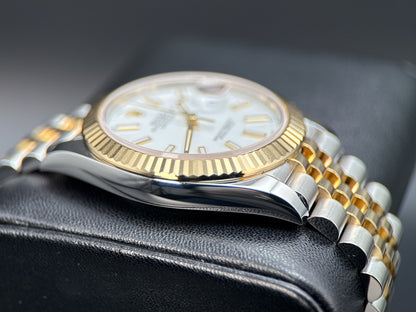 Rolex Datejust 126333 White Dial Jubilee Two-Tone 41mm Automatic Watch - 20263