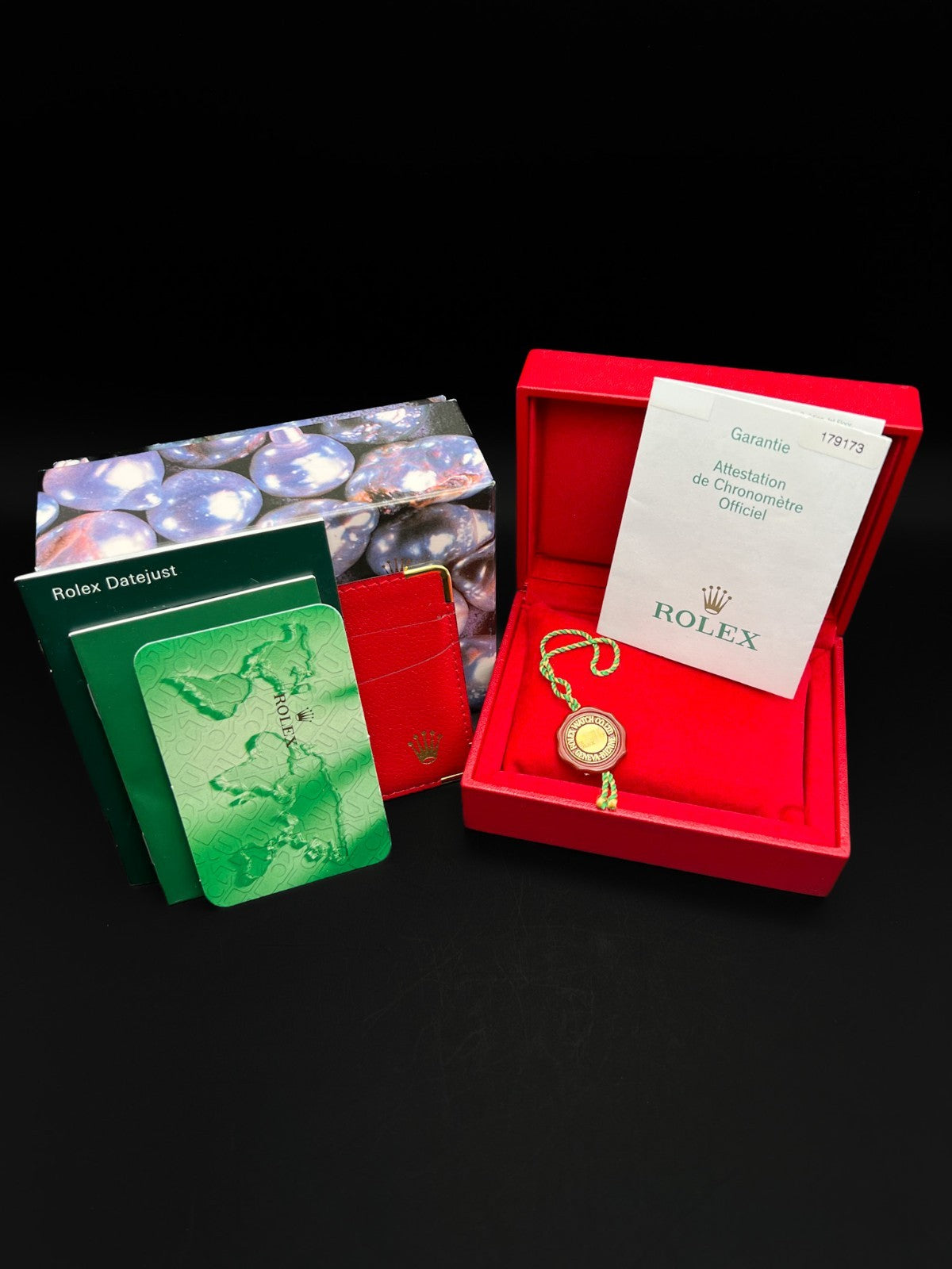 Rolex Lady-Datejust 179173 Mother of Pearl Diamond Dial 26mm Automatic Watch10