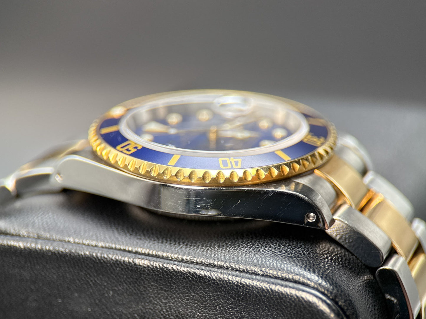 Rolex Submariner Date 16613 Blue Dial & Bezel 40mm Automatic Watch - 20023