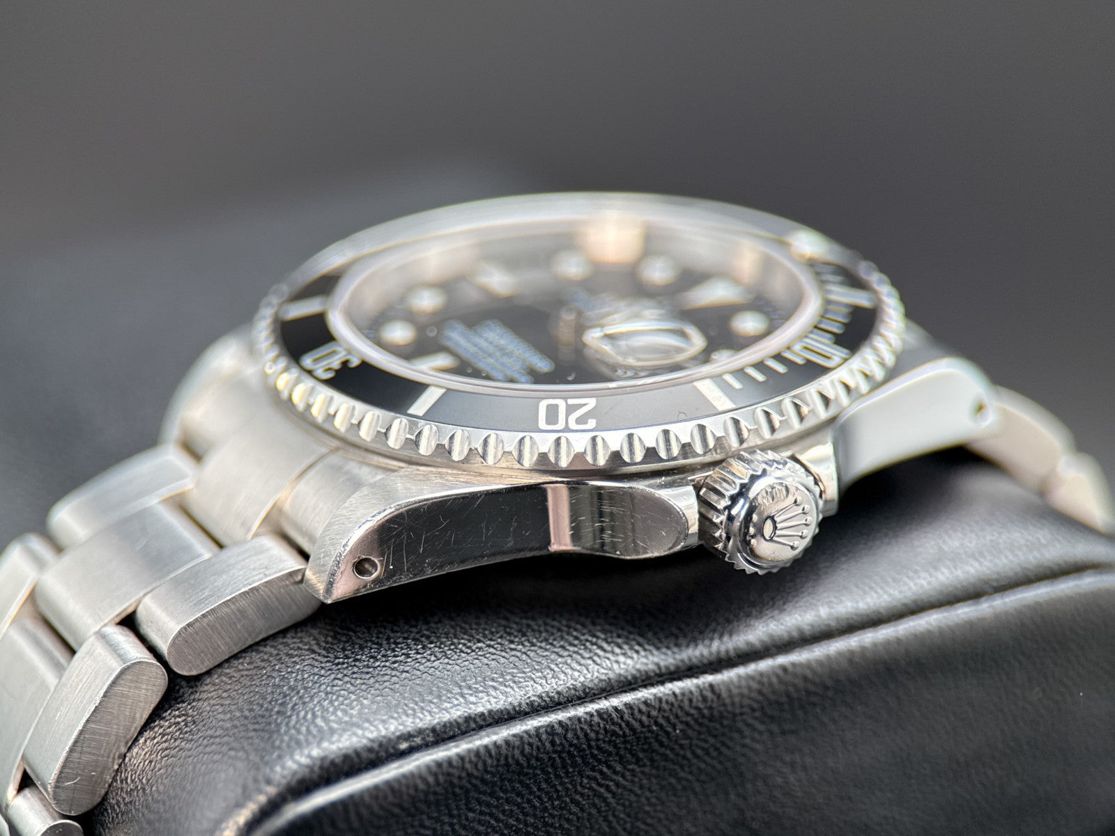 Rolex Submariner Date 16610 Black Dial Steel 40mm Automatic Watch - 20021