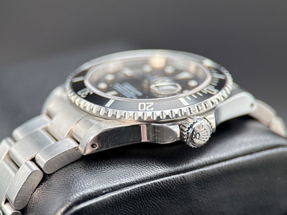Rolex Submariner Date 16610 Black Dial Steel 40mm Automatic Watch - 20021