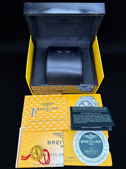 Breitling Bentley GT D13362 White Dial Two-Tone Automatic Chronograph 44mm Watch10