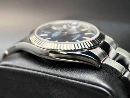 Rolex Datejust 126334 Blue Dial Fluted Bezel Oyster Automatic 41mm Watch - 20224