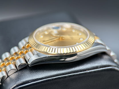 Rolex Datejust 126333 Champagne Diamond Dial 41mm Automatic Watch - 20244