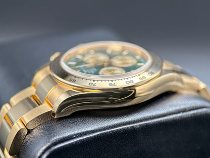 Rolex Daytona 126508 John Mayer 2.0 Green Dial Yellow Gold 40mm Watch - 20264