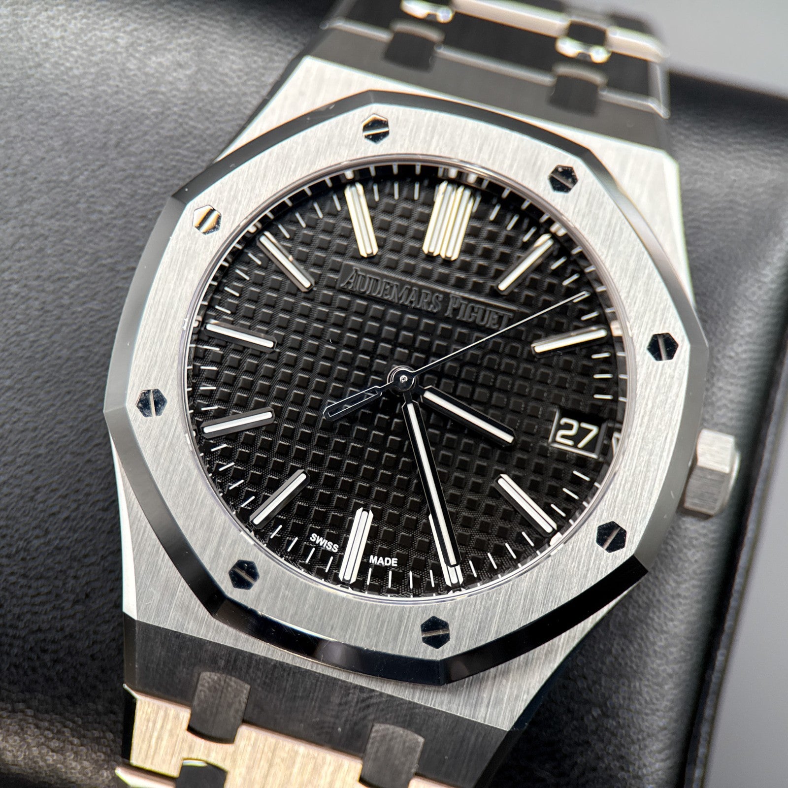 Audemars Piguet Royal Oak 15510ST.OO.1320ST.07 Black Dial Automatic 41 ...