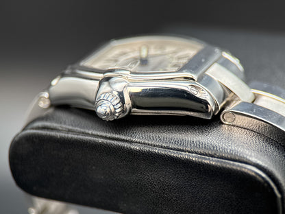 Cartier Roadster 2510 Silver Dial Steel Bracelet Automatic 37x44mm Watch2