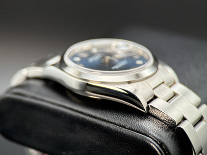 Rolex Oyster Perpetual Date 15200 Blue Dial 34mm Automatic Watch - 20053