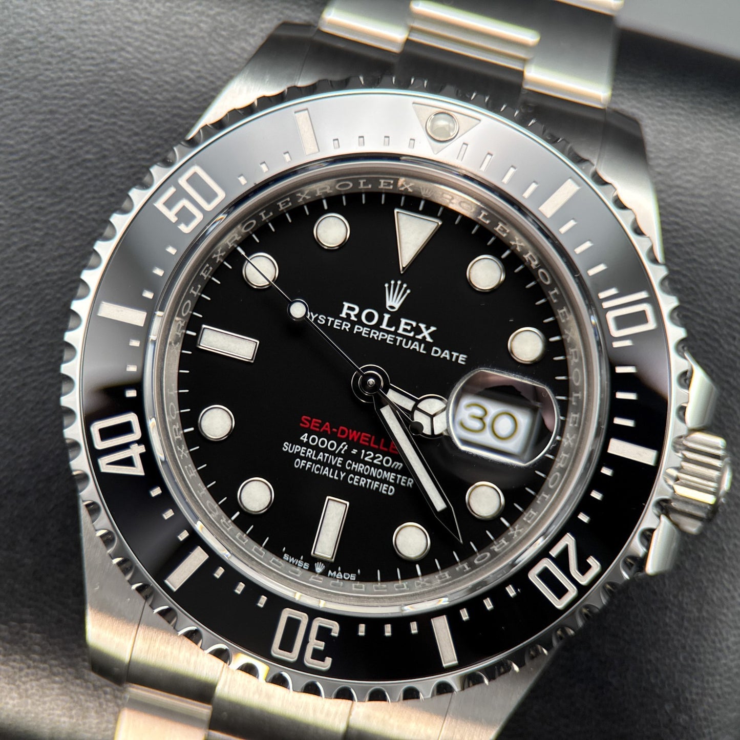 Rolex Sea-Dweller 126600 Black Dial Stainless Steel Automatic 43mm Watch - 20220