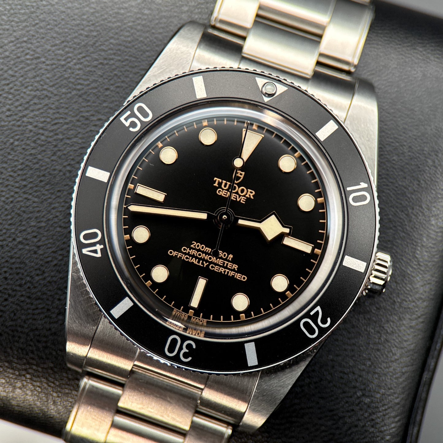 TUDOR Black Bay 54 M79000N-0001 Black Dial Steel Automatic 37mm Watch - 20250
