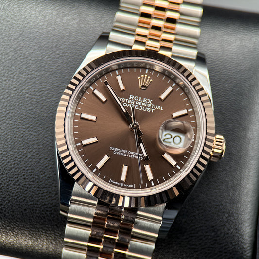 Rolex Datejust 126231 Chocolate Dial Jubilee Automatic 36mm Watch - 20260