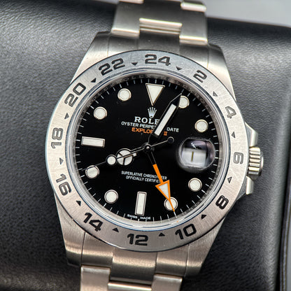 Rolex Explorer II 216570 Black Dial Steel Oyster Automatic 42mm Watch - 20210