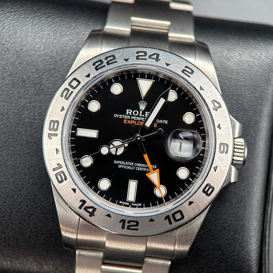 Rolex Explorer II 216570 Black Dial Steel Oyster Automatic 42mm Watch - 20210