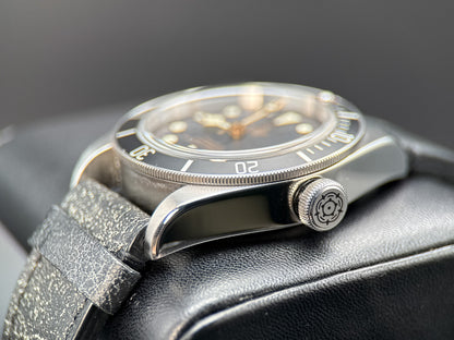 TUDOR Heritage Black Bay 79230N Black Dial Leather 41mm Watch - 20221