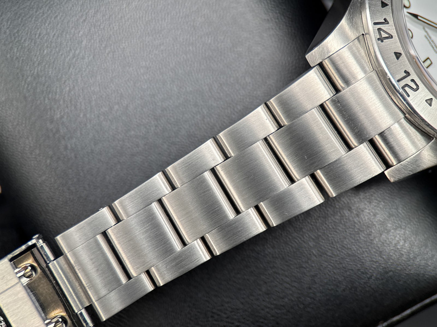 Rolex Explorer II White Dial 16570 Engraved Rehaut 40mm Automatic Watch - 20096