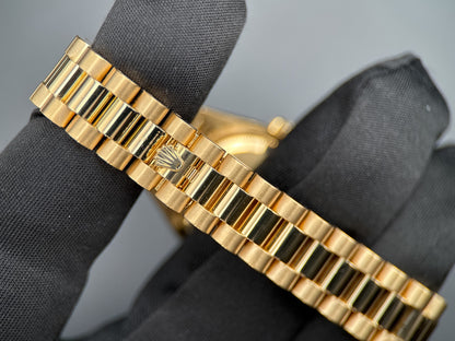 Rolex Lady Datejust 179178 Champagne Dial Yellow Gold 26mm Automatic Watch9