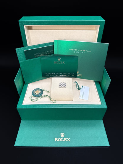 Rolex Datejust 126234 Pink Diamond Roman Dial 36mm March 2026 Complete Set10