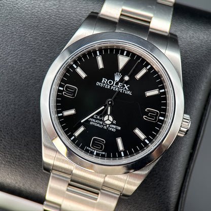 Rolex Explorer 214270 Black Dial Steel Oyster 39mm Automatic Watch - 20140
