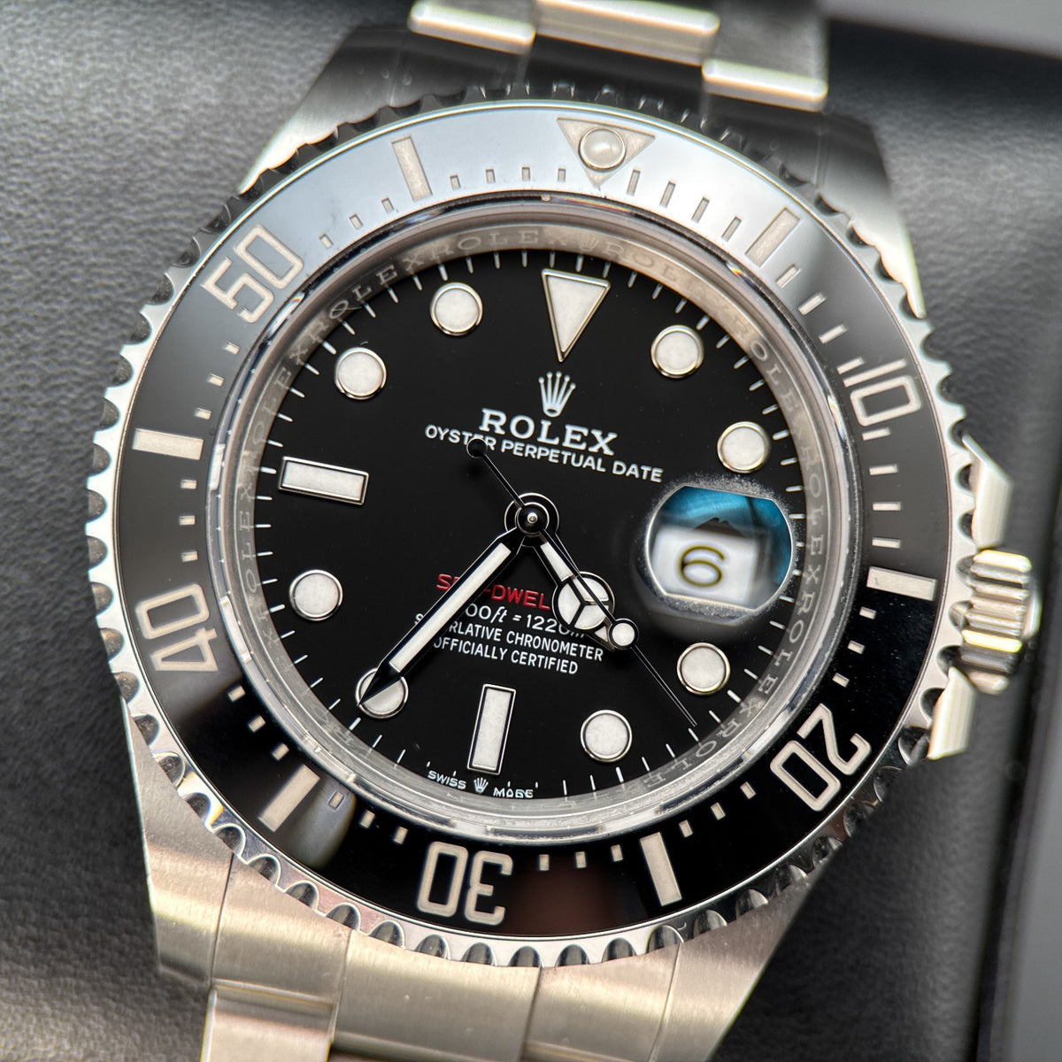 Rolex Sea-Dweller 126600 Black Dial Stainless Steel 43mm Automatic Watch - 20250