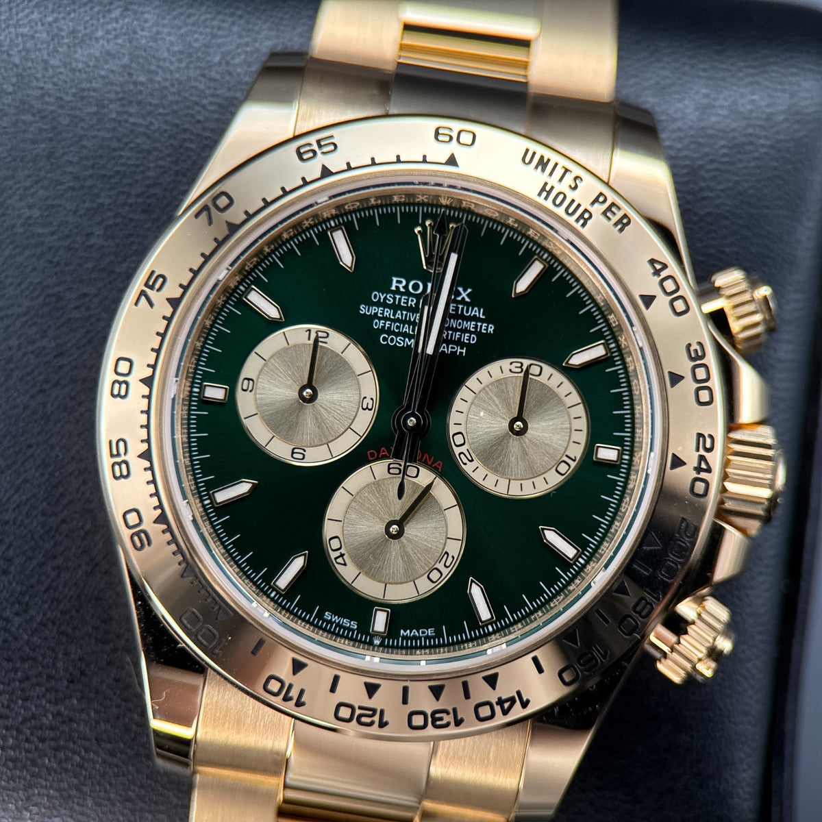 Rolex Daytona 126508 John Mayer 2.0 Green Dial Yellow Gold 40mm Watch - 20260
