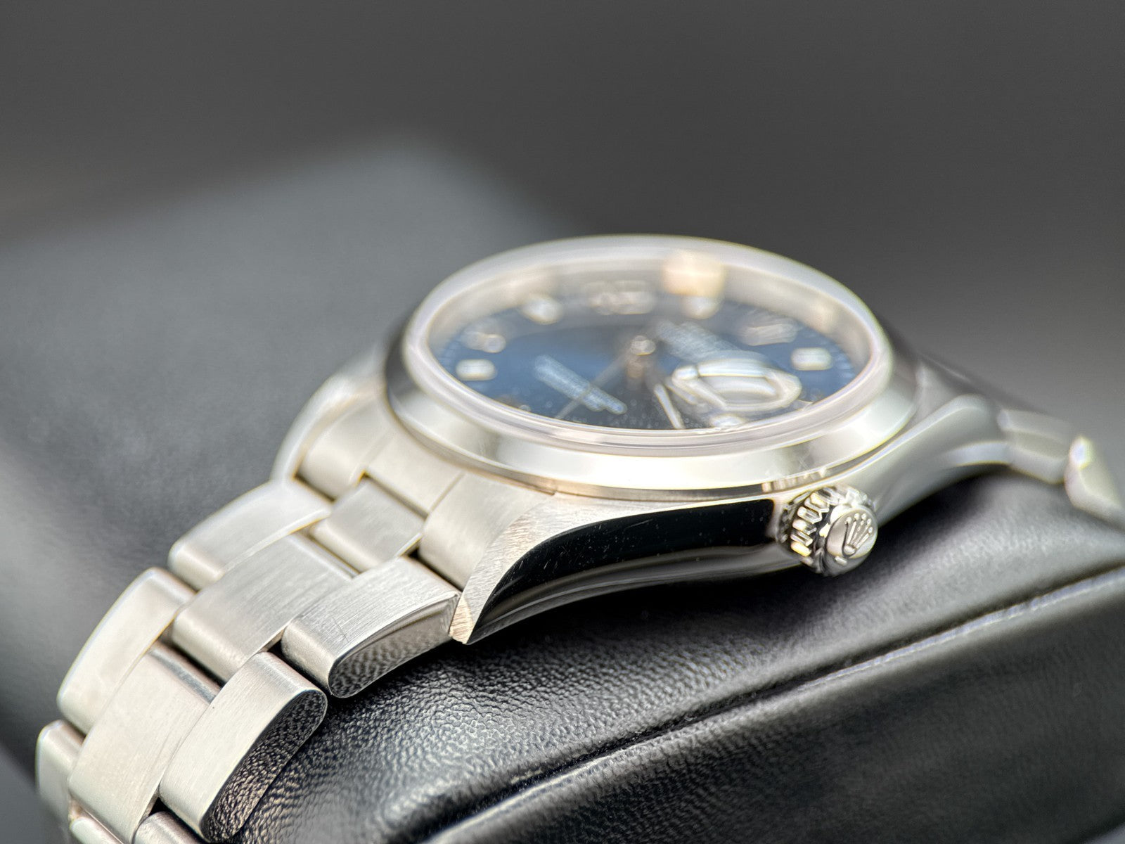 Rolex Oyster Perpetual Date 15200 Blue Dial 34mm Automatic Watch - 20051