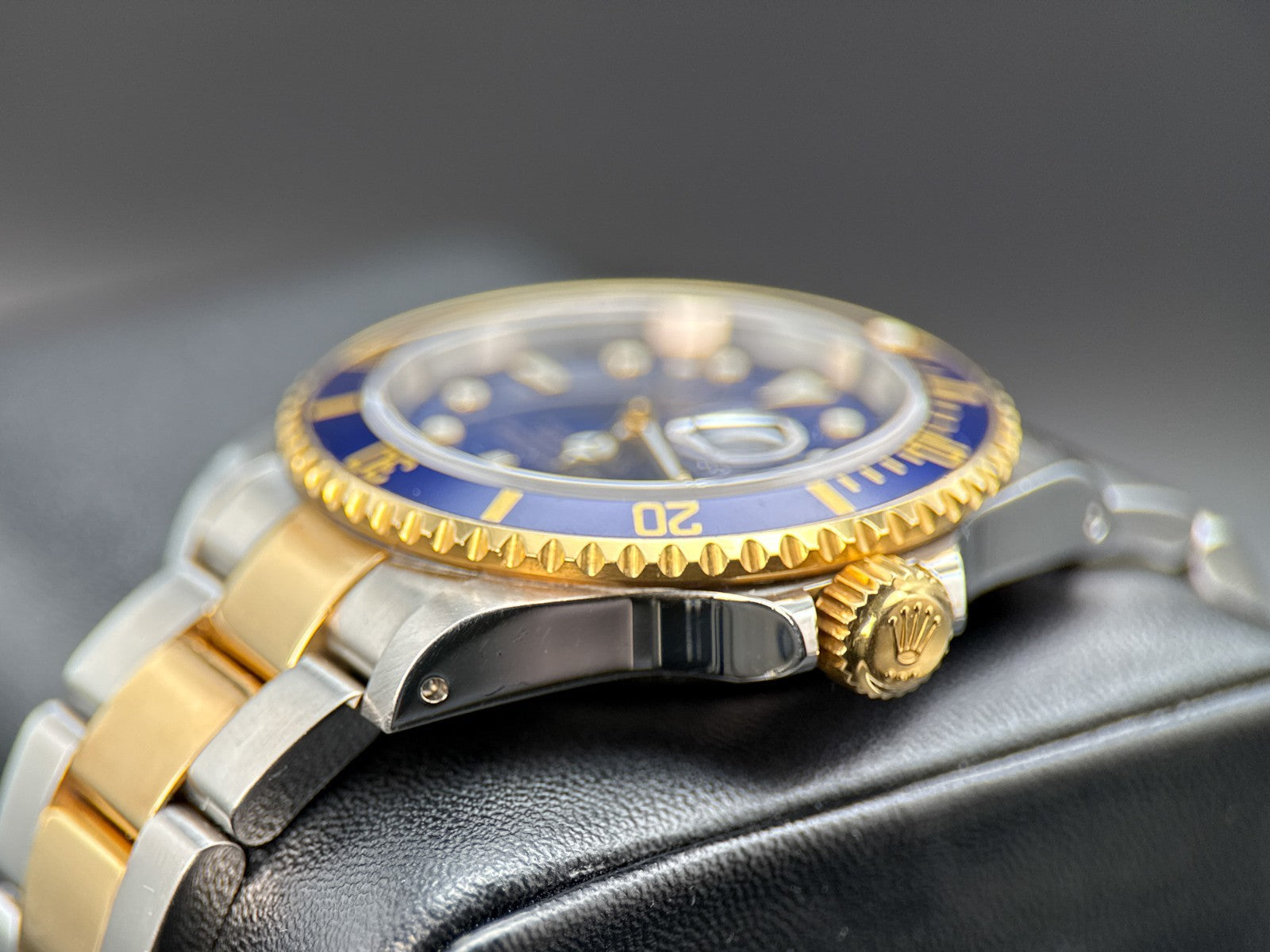 Rolex Submariner Date 16613 Blue Dial & Bezel 40mm Automatic Watch - 20021
