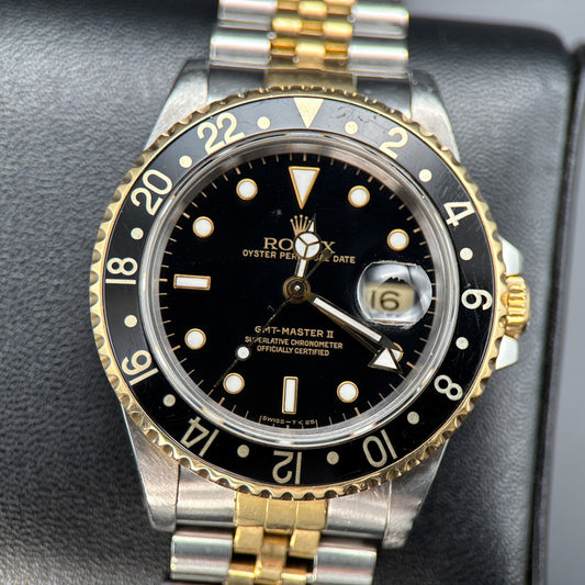 Rolex GMT-Master II 16713 Black Dial 1998 - photo 1 of 12