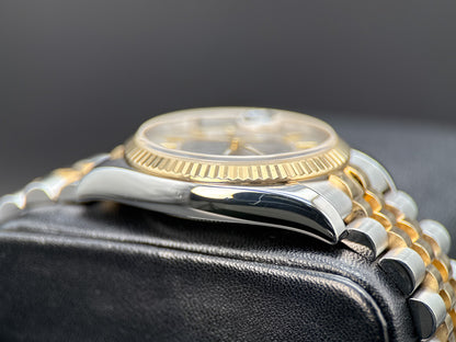 Rolex Datejust 116233 Silver Tuxedo Dial Two-Tone Jubilee 36mm Watch - 20063