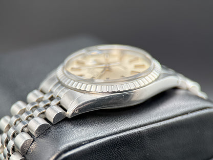 Rolex Datejust 16030 Silver Dial Stainless Steel Automatic Vintage 36mm Watch4