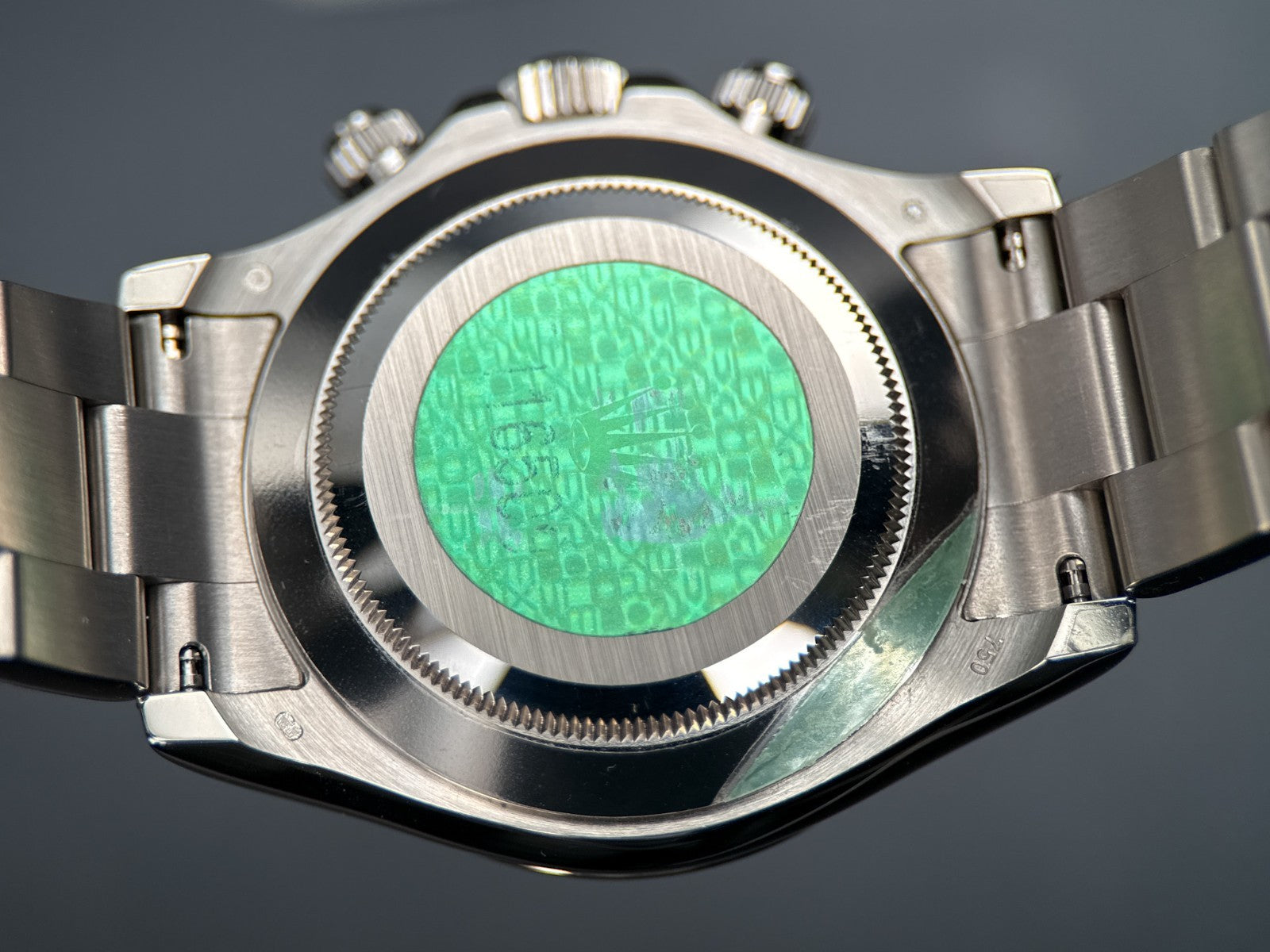 Rare Rolex Daytona 116509 Mother Of Pearl Racing Dial White Gold 40mm Watch 20065