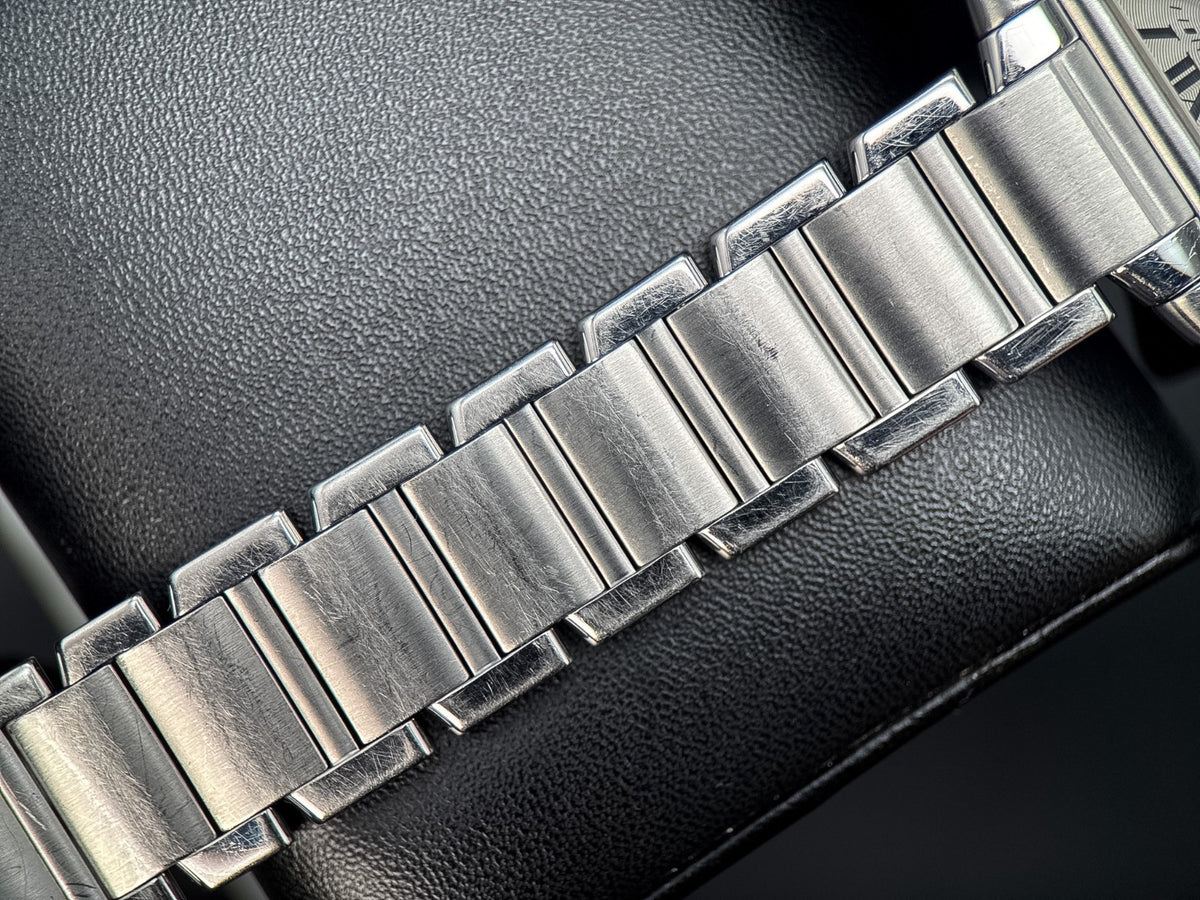 Cartier Tank Francaise W51002Q3 Silver Dial Steel 28mm Automatic Watch - 20017