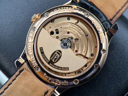 F.P. Journe Octa Automatique Lune Ref. AL Rose Gold Guilloché Silver Dial 40mm5