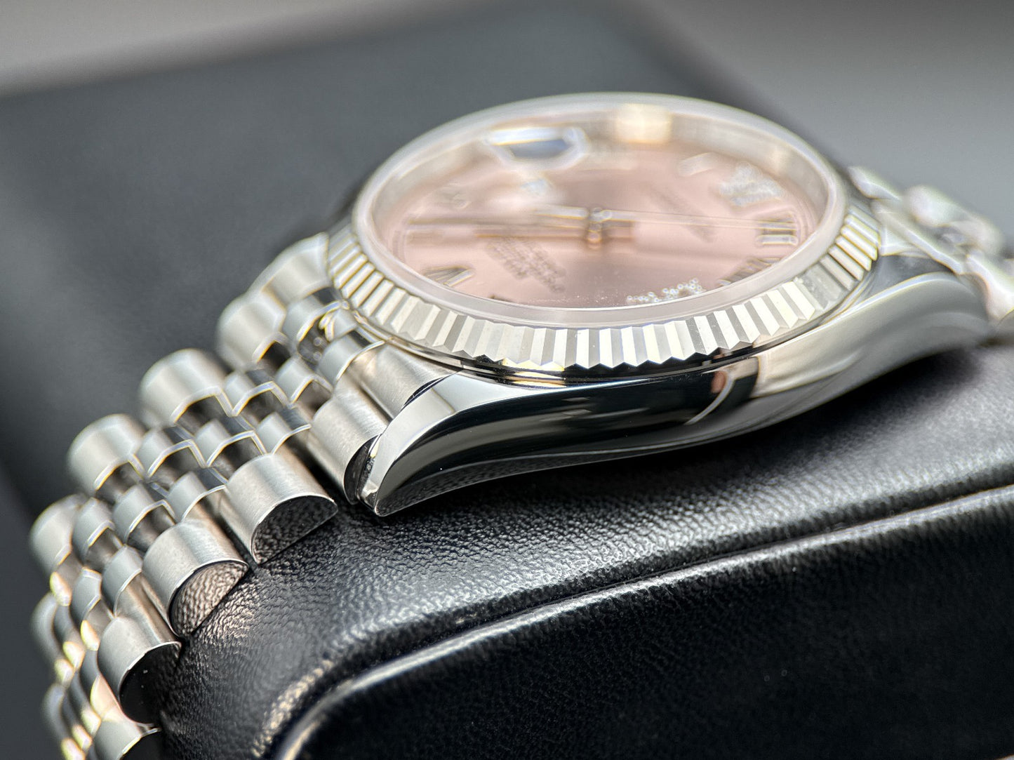 Rolex Datejust 126234 Pink Diamond Roman Dial 36mm March 2026 Complete Set4