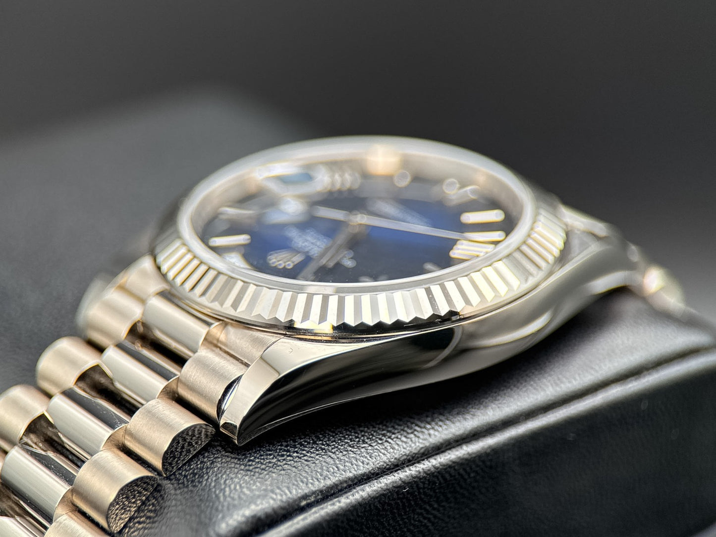 Rolex Day-Date 228239 Blue Ombre Dial White Gold Automatic 40mm Watch - 20254