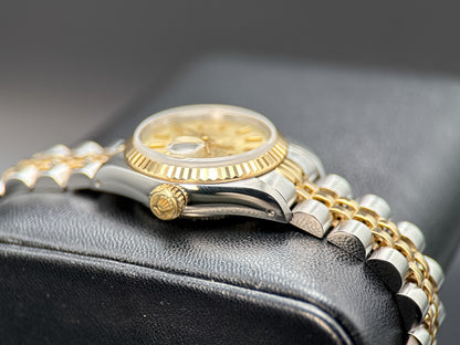 Rolex Lady-Datejust 69173 Champagne Dial Two-Tone Automatic 26mm Watch - 19912