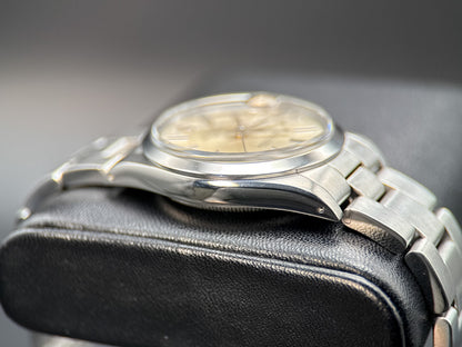 Vintage Rolex Date 15000 Silver Dial Stainless Steel Automatic 34mm Watch3