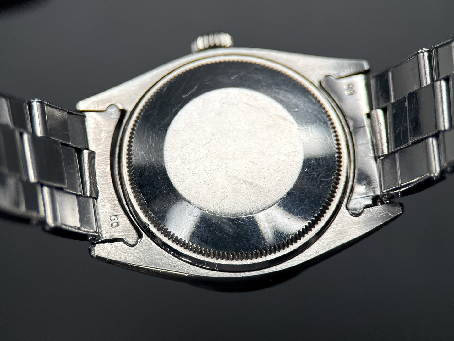 Vintage Rolex Date 1501 Silver Dial Engine Turned Bezel Automatic 34mm Watch5