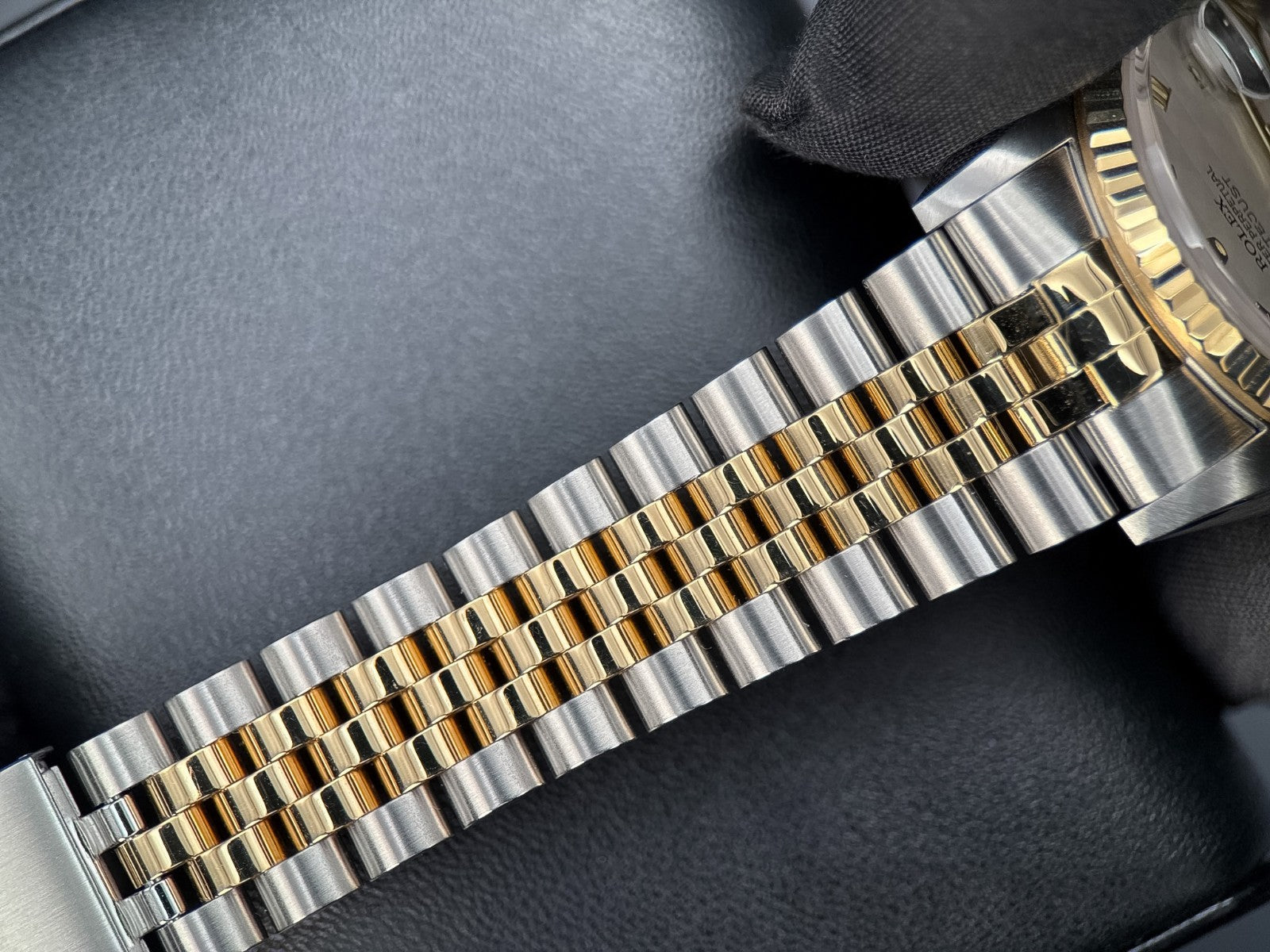 Rolex Datejust 16233 Ivory Pyramid Dial Two-Tone Automatic 36mm Watch7