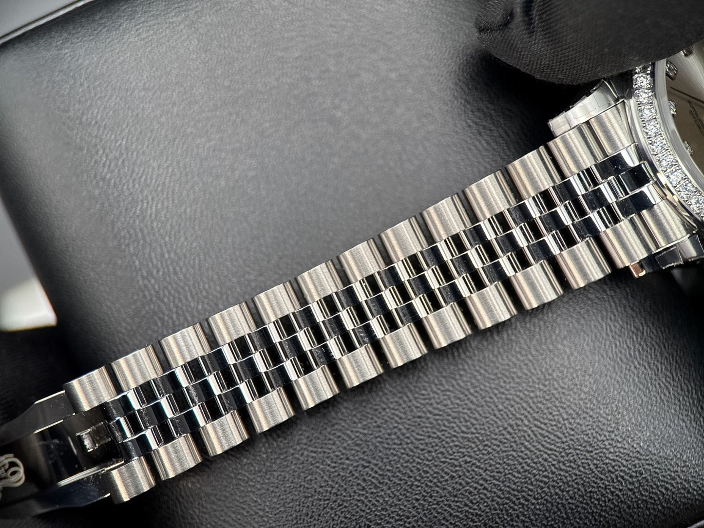 Rolex Datejust 278384RBR Silver Diamond Dial & Diamond Bezel 31mm Watch - 20266