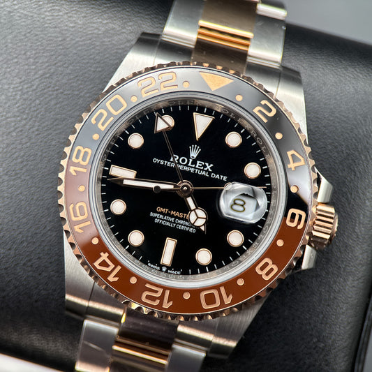 Rolex GMT-Master II 126711CHNR Rootbeer Two-Tone Automatic 40mm Watch - 20230