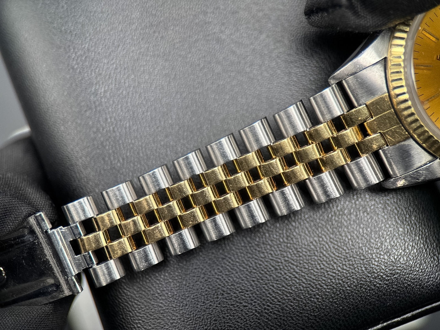 Rolex Oyster Perpetual 14233 Champagne Dial Two-Tone Automatic 34mm Watch6