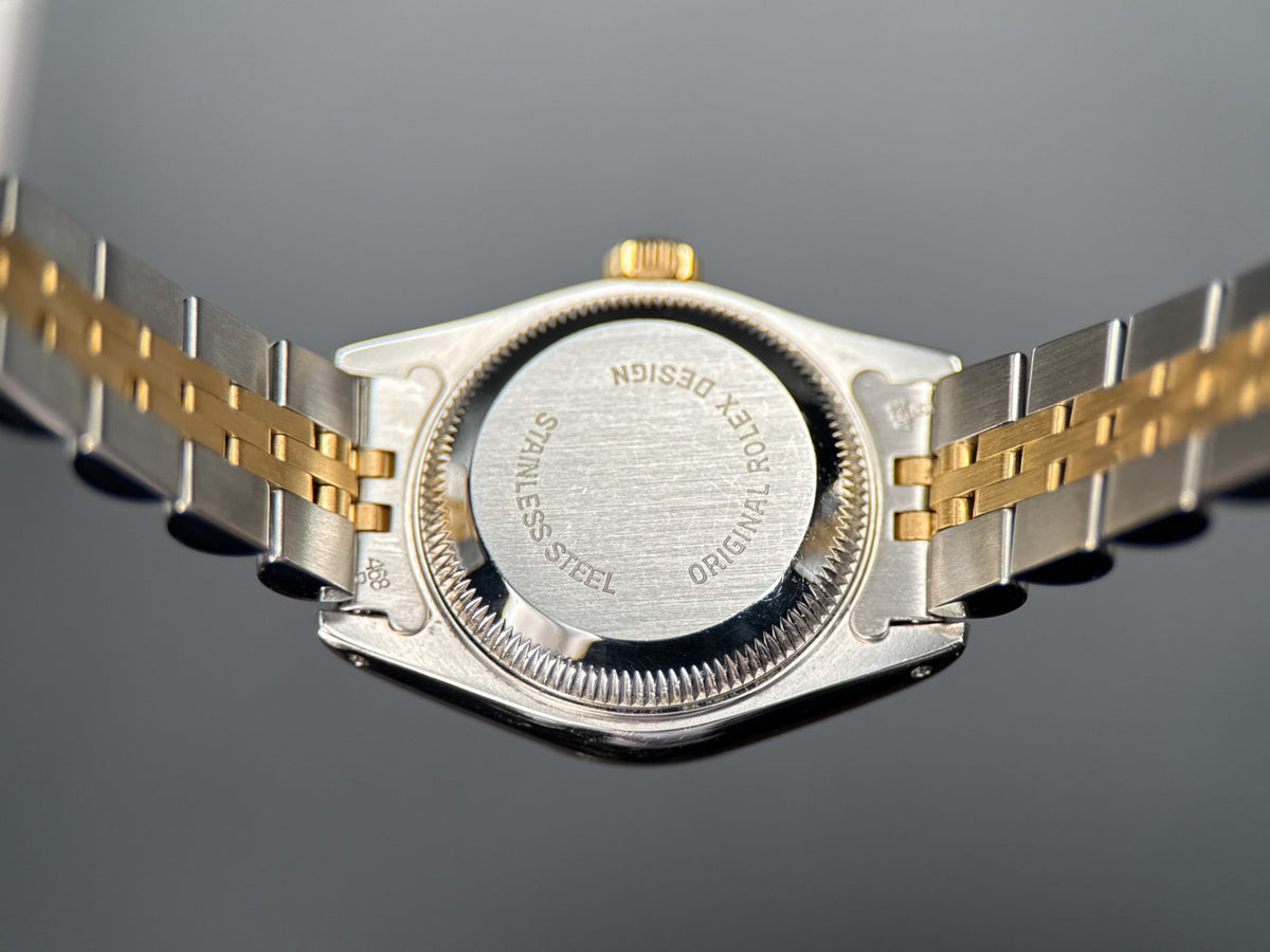 Rolex Lady Datejust 69173 Champagne Dial Two-Tone Jubilee 26mm Watch - 19945