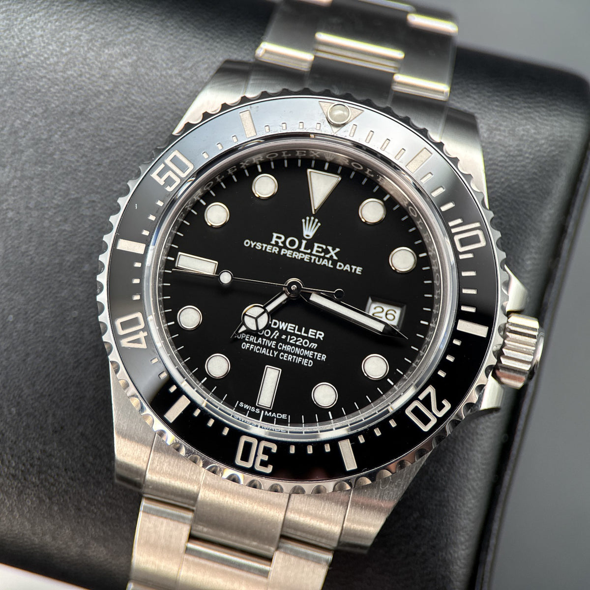 Rolex Sea-Dweller 116600 Black Dial Steel Oyster Automatic 40mm Watch - 20140